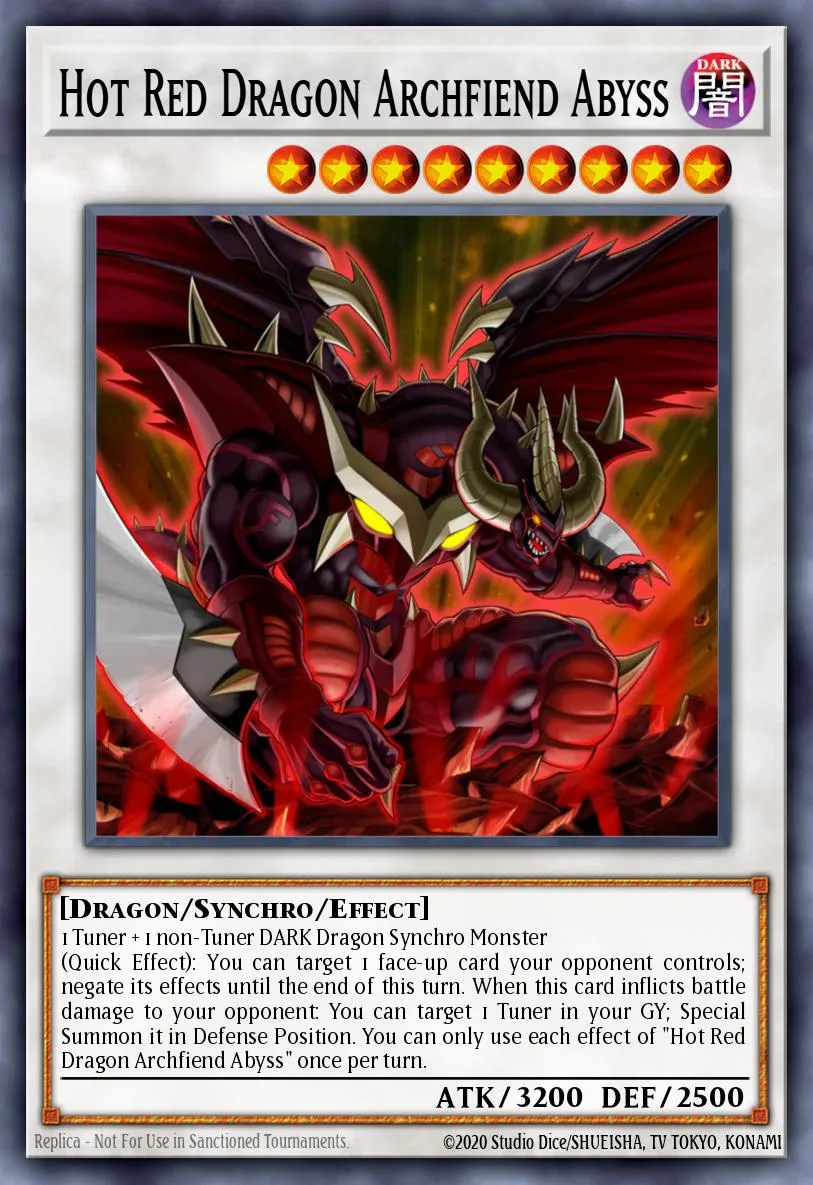 Hot Red Dragon Archfiend Abyss · High-Speed Riders 9753964/60