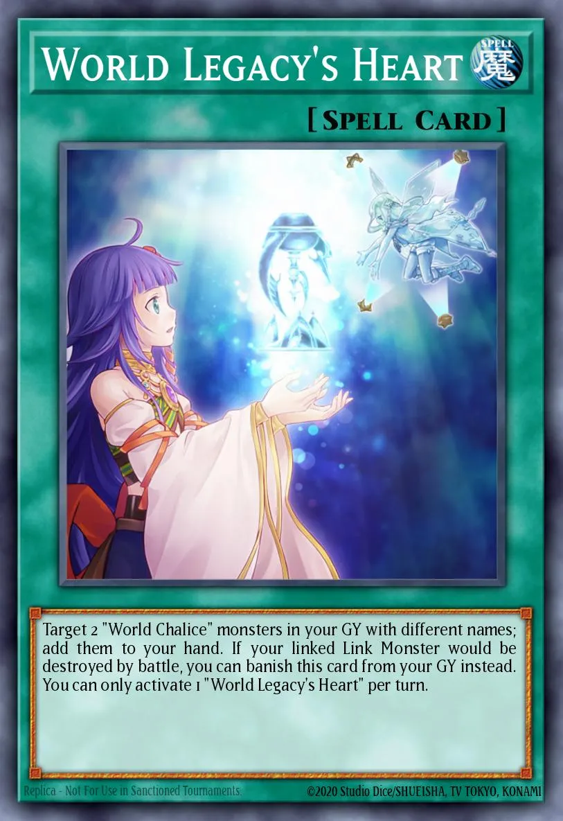 World Legacy's Heart · Code of the Duelist Special Edition 97648103/4