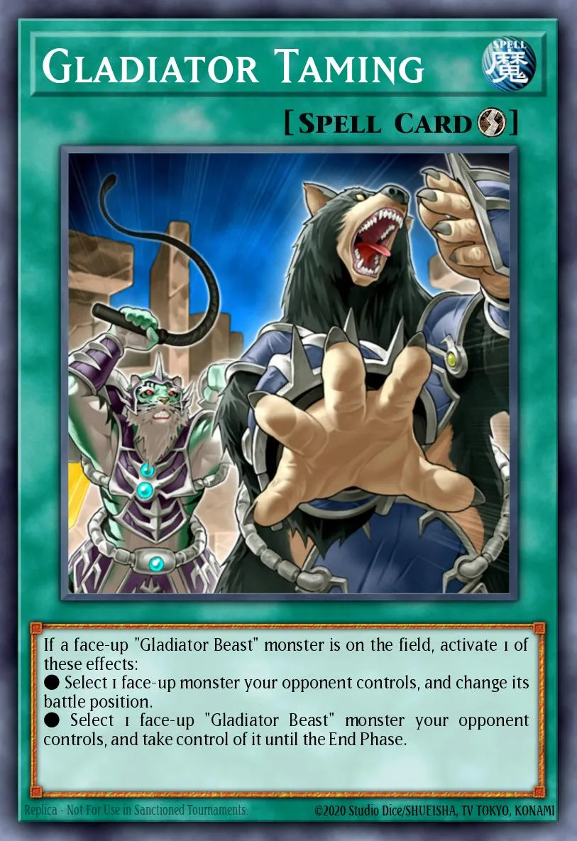 Gladiator Taming · Extreme Victory Sneak Peek Participation Card 9780364/1
