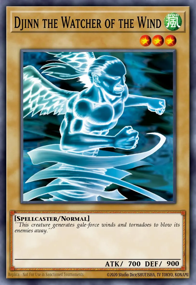 Djinn the Watcher of the Wind · Yu-Gi-Oh (No Set) 97843505