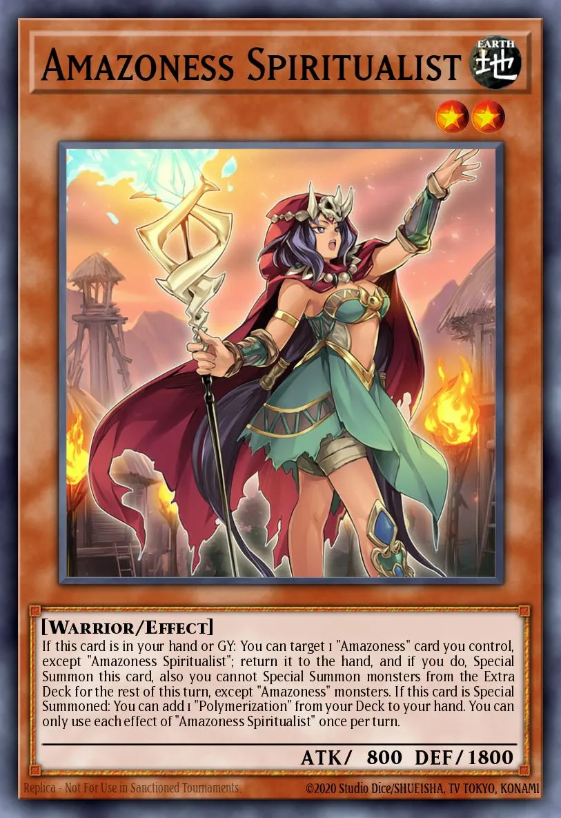 Amazoness Spiritualist · Darkwing Blast 97870394/101
