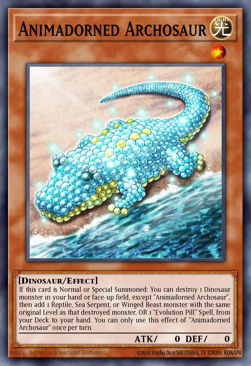 Animadorned Archosaur · Eternity Code Premiere! promotional card 98022050/1
