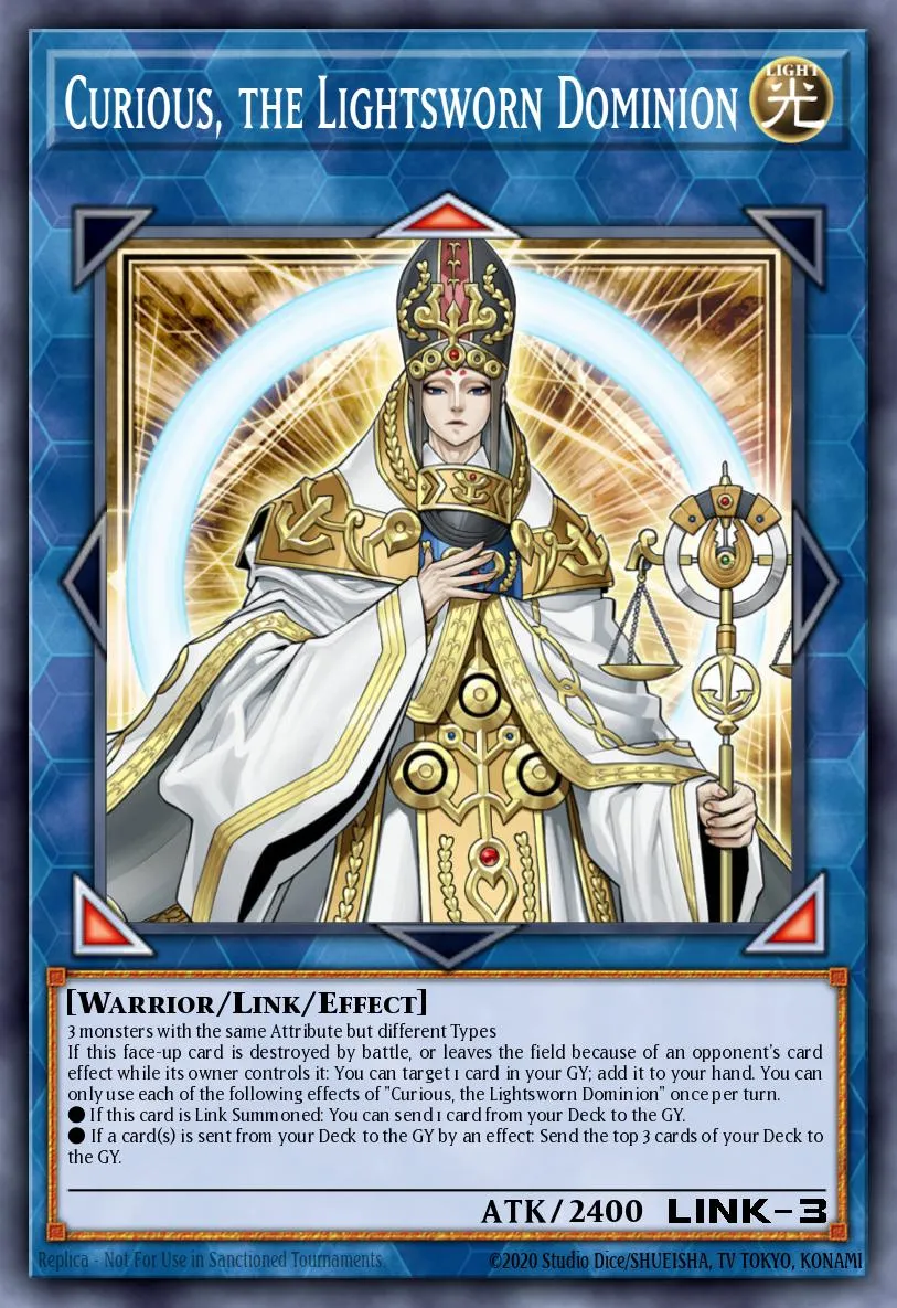 Curious, the Lightsworn Dominion · Extreme Force Special Edition 98095162/4