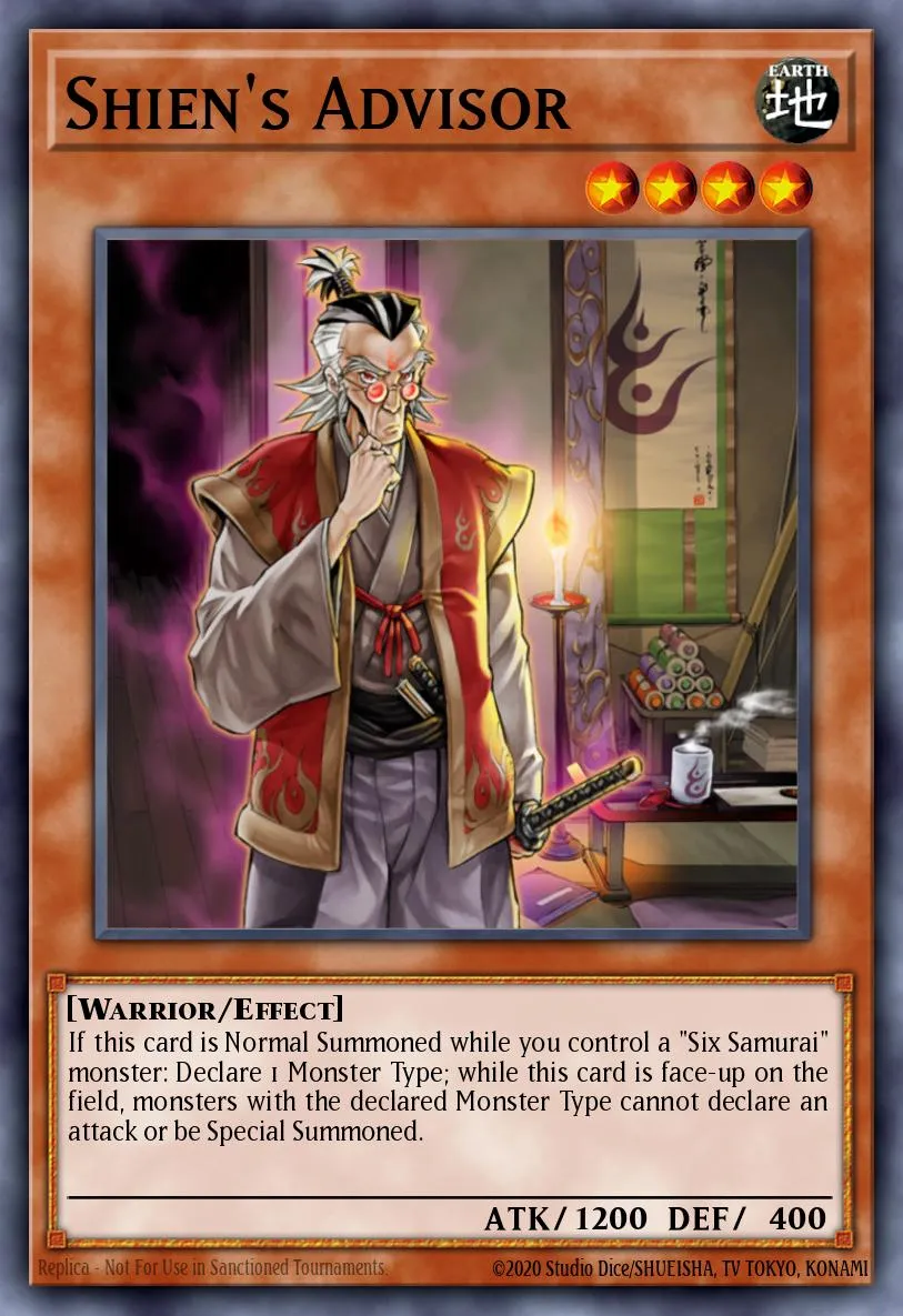 Shien's Advisor · Extreme Victory Sneak Peek Participation Card 98126725/1