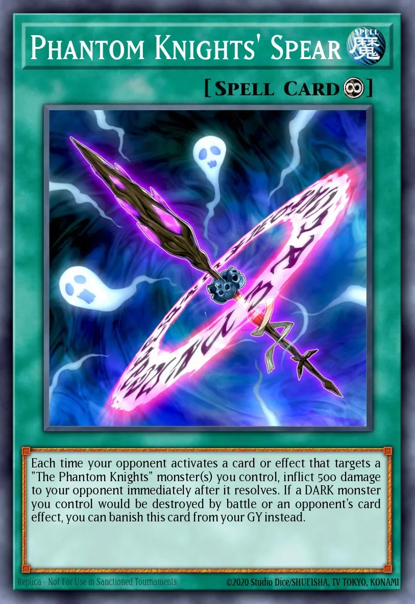Phantom Knights' Spear · Wing Raiders 98153934/60
