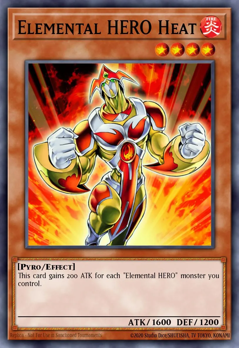 Elemental HERO Heat · Premium Pack 2 (TCG) 98266377/20