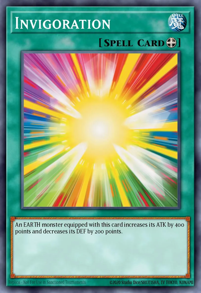 Invigoration · Starter Deck: Kaiba 98374133/96