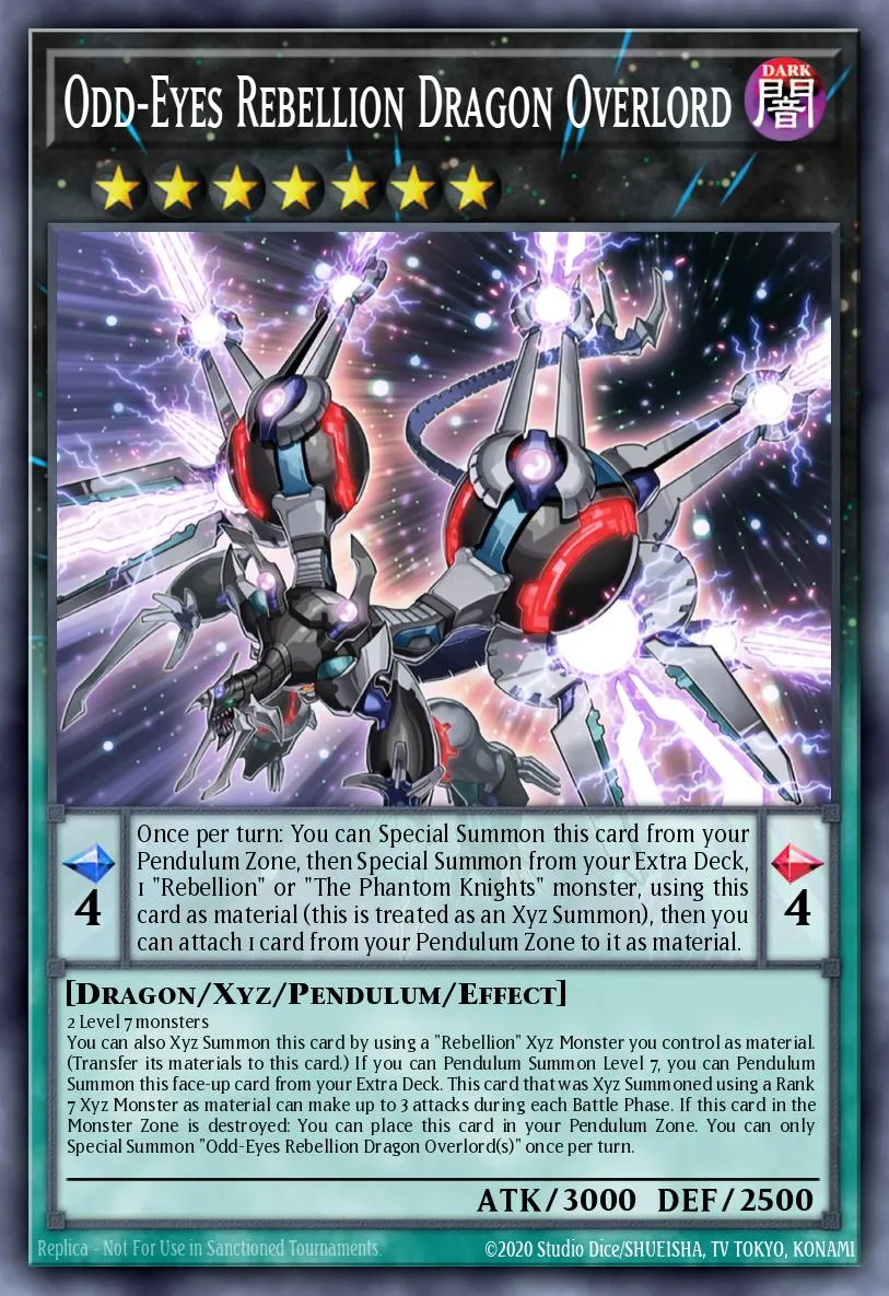Odd-Eyes Rebellion Dragon Overlord · Ghosts From the Past: The 2nd Haunting 98452268/187