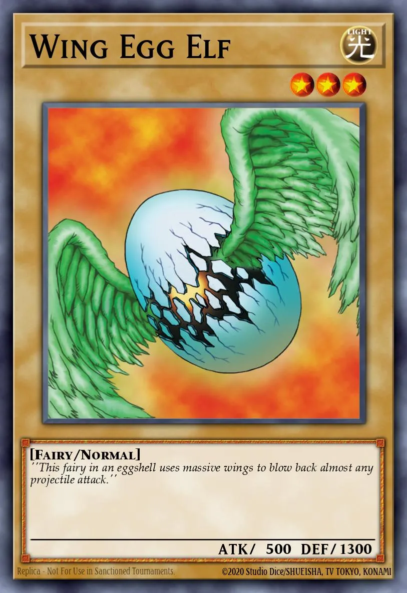 Wing Egg Elf · Yu-Gi-Oh (No Set) 98582704