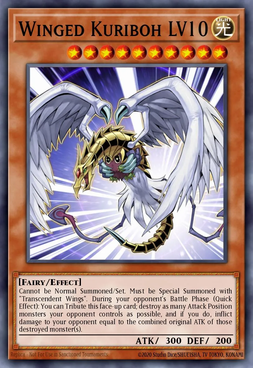 Winged Kuriboh LV10 · Cybernetic Revolution 98585345/60