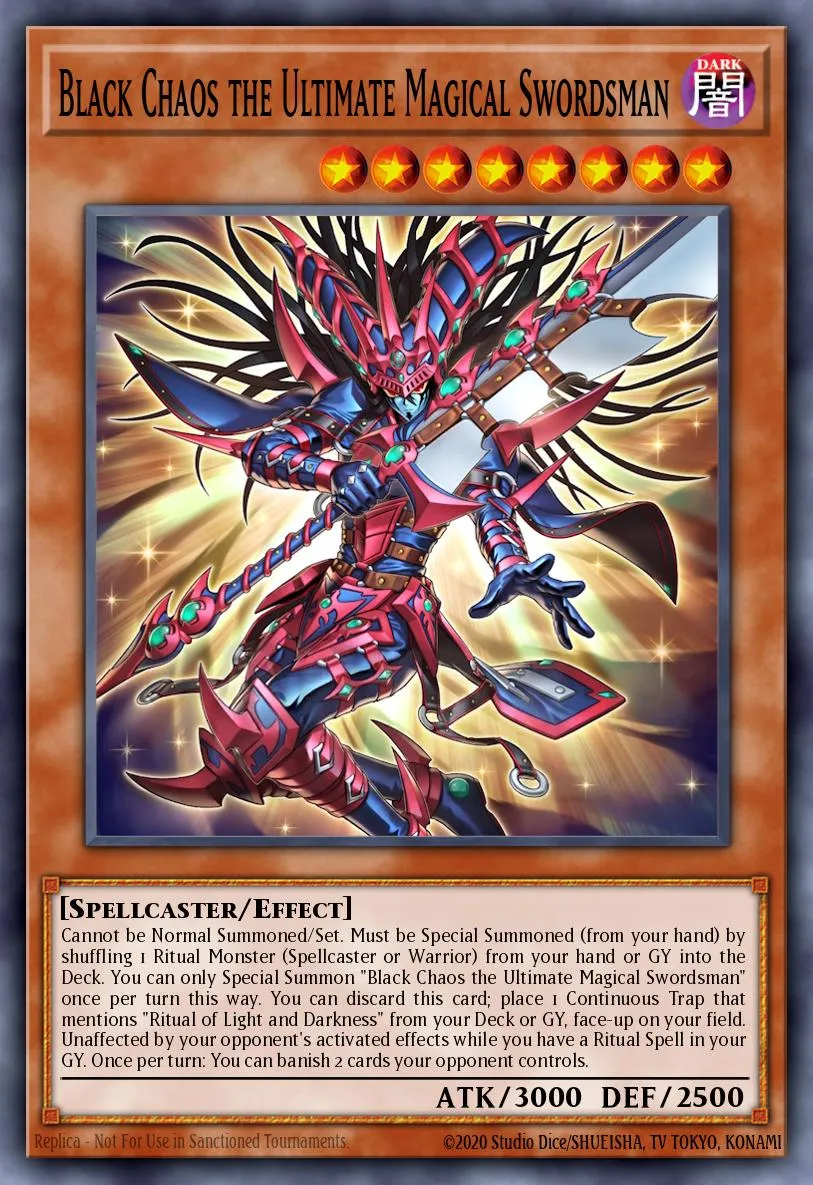 Black Chaos the Ultimate Magical Swordsman · Yu-Gi-Oh (No Set) 98684220