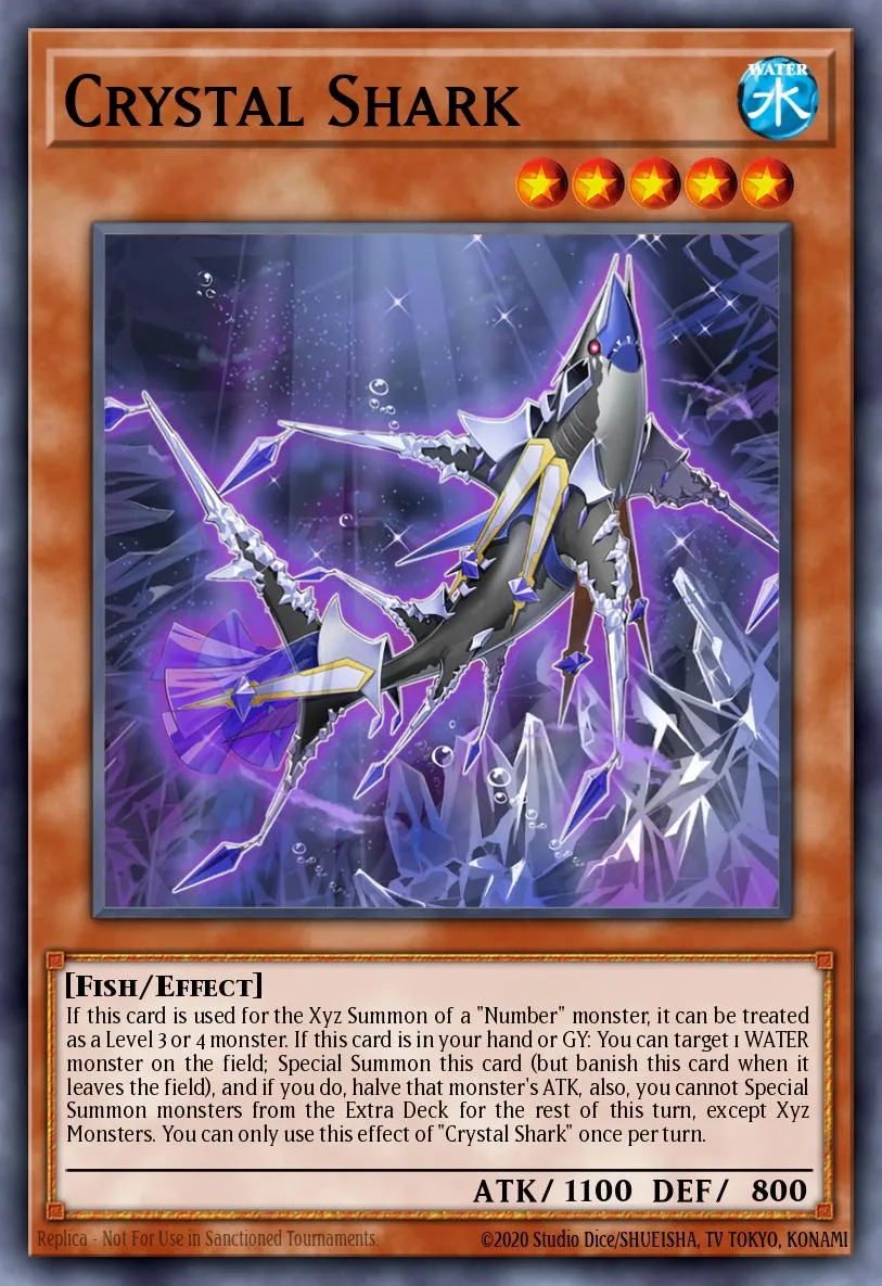 Crystal Shark · Legendary Duelists: Duels From the Deep 98881700/57