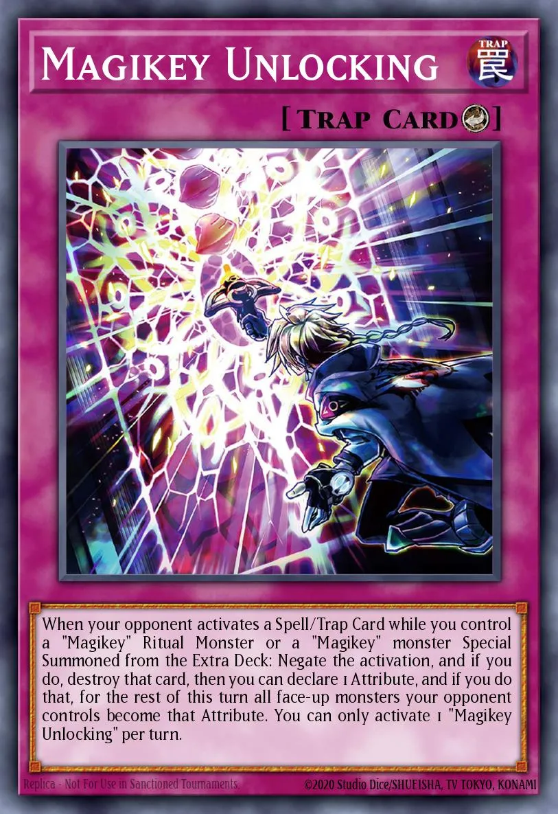 Magikey Unlocking · Dawn of Majesty Premiere! promotional card 98904974/1