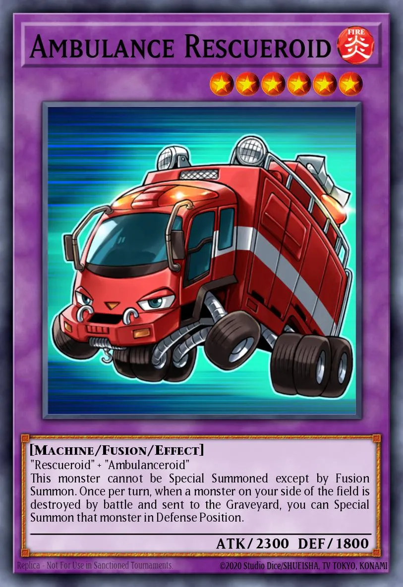 Ambulance Rescueroid · Power of the Duelist 98927491/60