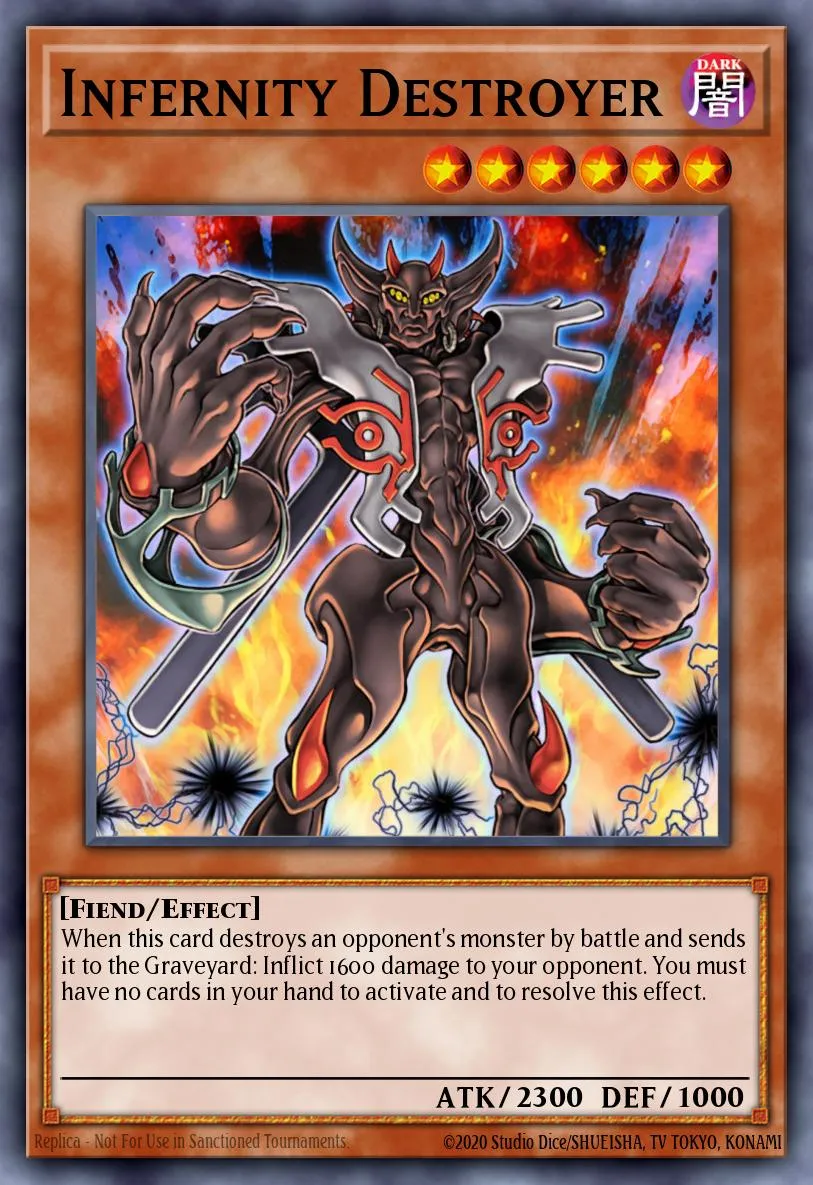 Infernity Destroyer · The Shining Darkness Sneak Peek Participation Card 98954375/1
