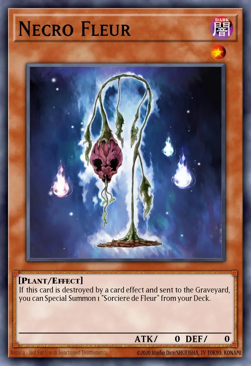 Necro Fleur · Yu-Gi-Oh! 5D's World Championship 2011: Over the Nexus promotional cards 99000151/3