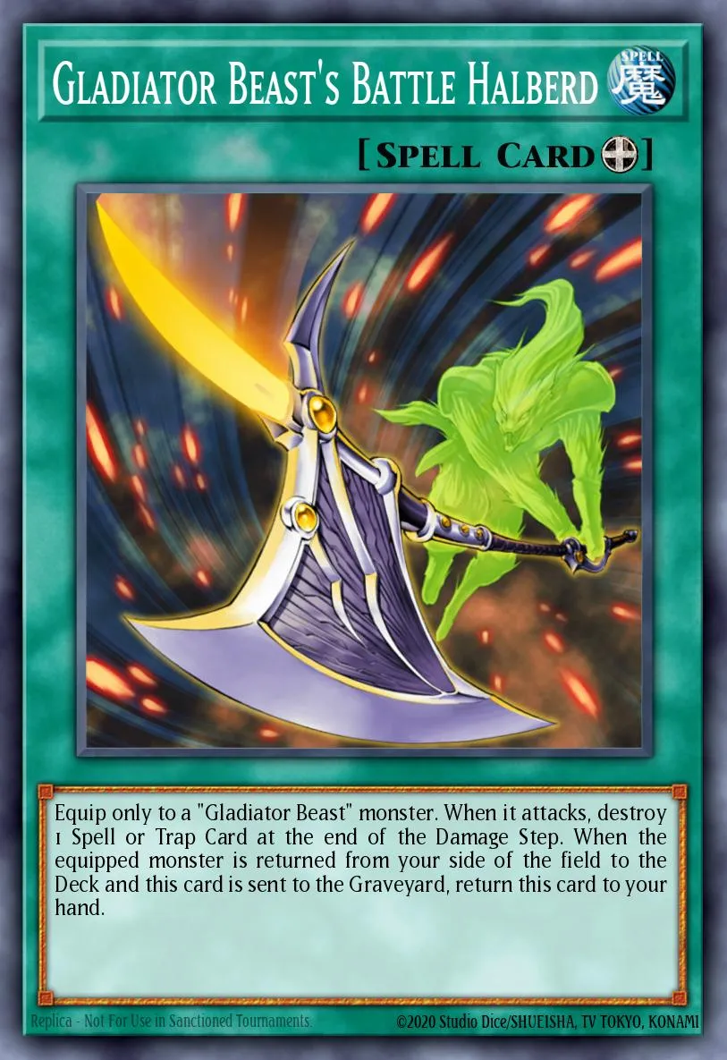 Gladiator Beast's Battle Halberd · Gladiator's Assault: Special Edition 99013397/2
