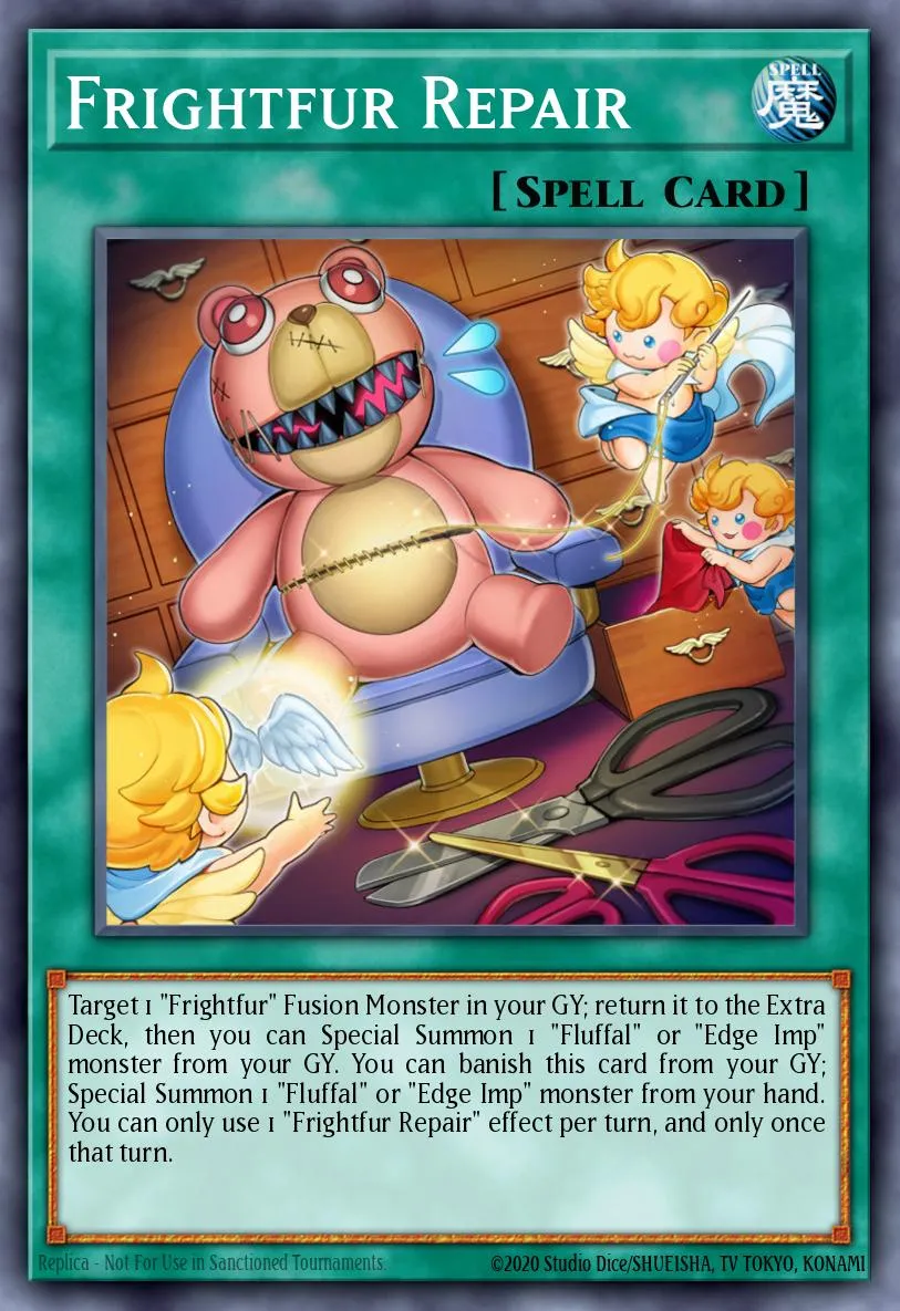 Frightfur Repair · Rise of the Duelist Premiere! promotional card 99049589/1