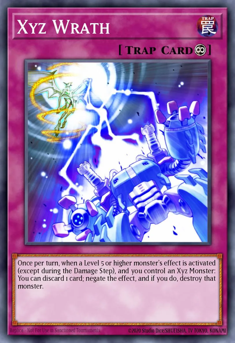 Xyz Wrath · Galactic Overlord Sneak Peek Participation Card 99064191/1