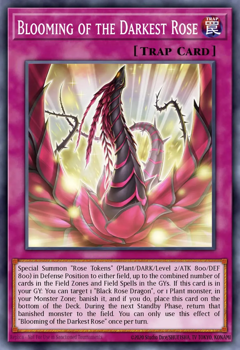 Blooming of the Darkest Rose · Legendary Duelists: Sisters of the Rose 99092624/56