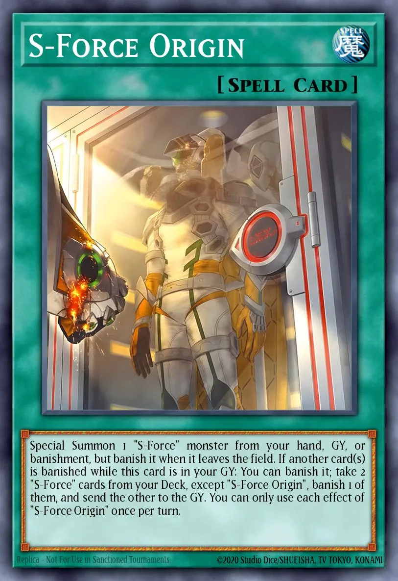 S-Force Origin · Yu-Gi-Oh (No Set) 99199231
