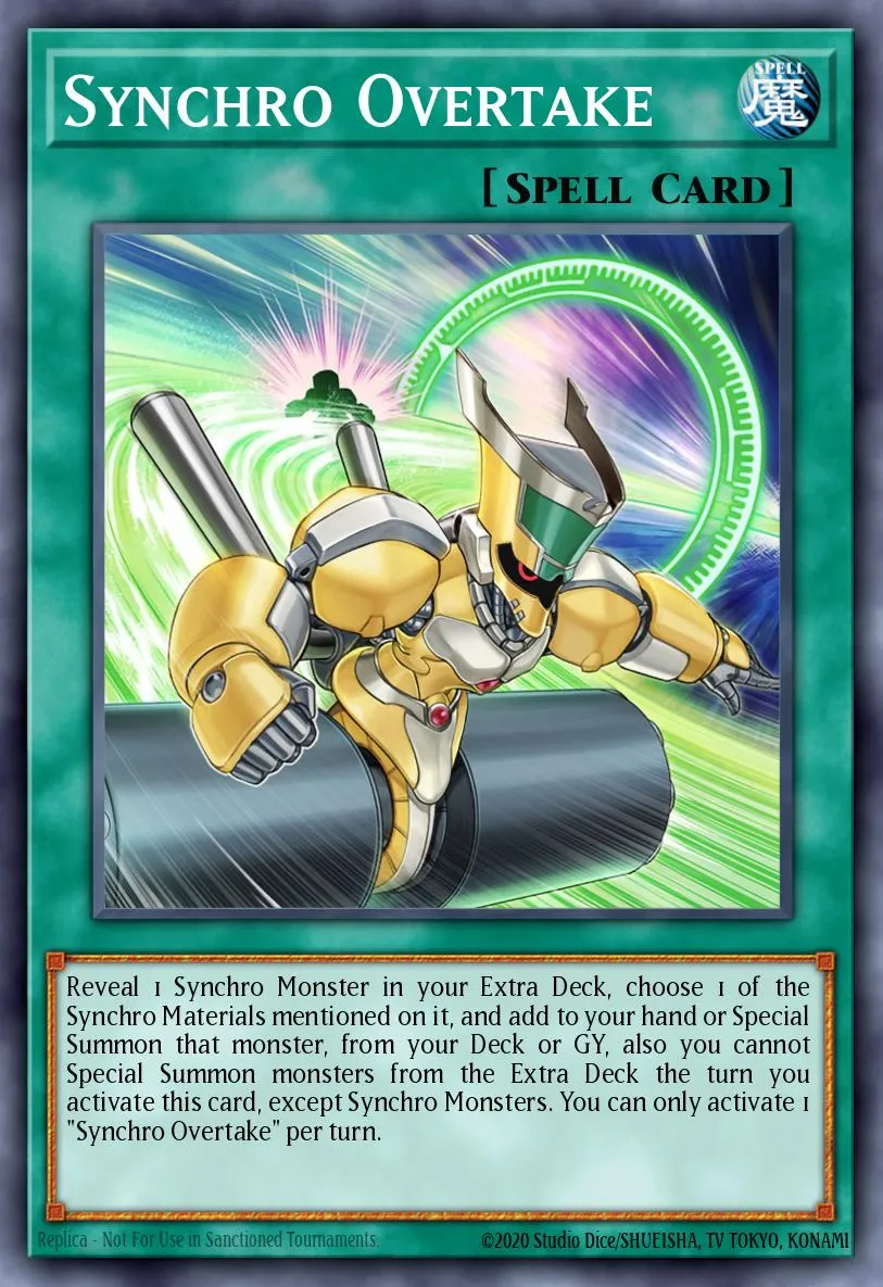 Synchro Overtake · Dawn of Majesty Premiere! promotional card 99243014/1