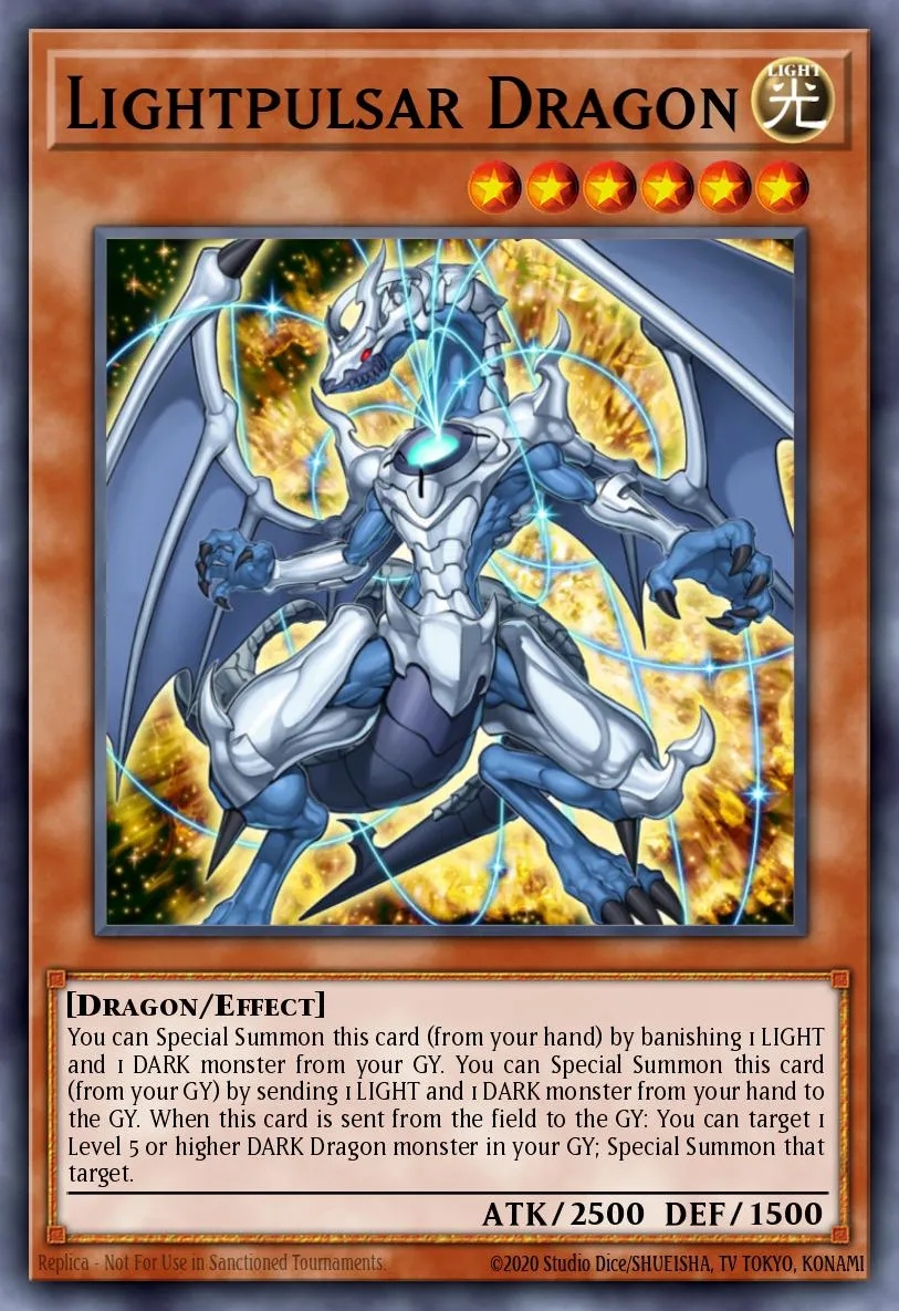 Lightpulsar Dragon · Dragons Collide Structure Deck 99365553/40