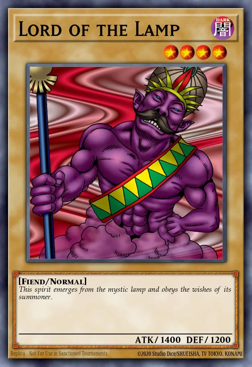 Lord of the Lamp · Hobby League 1 participation cards C 99510761/2