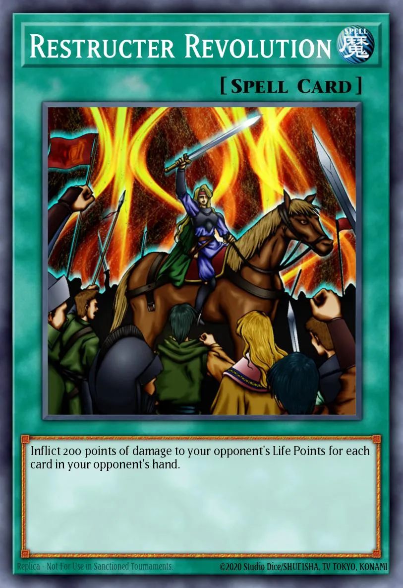 Restructer Revolution · Tournament Pack 6 99518961/20