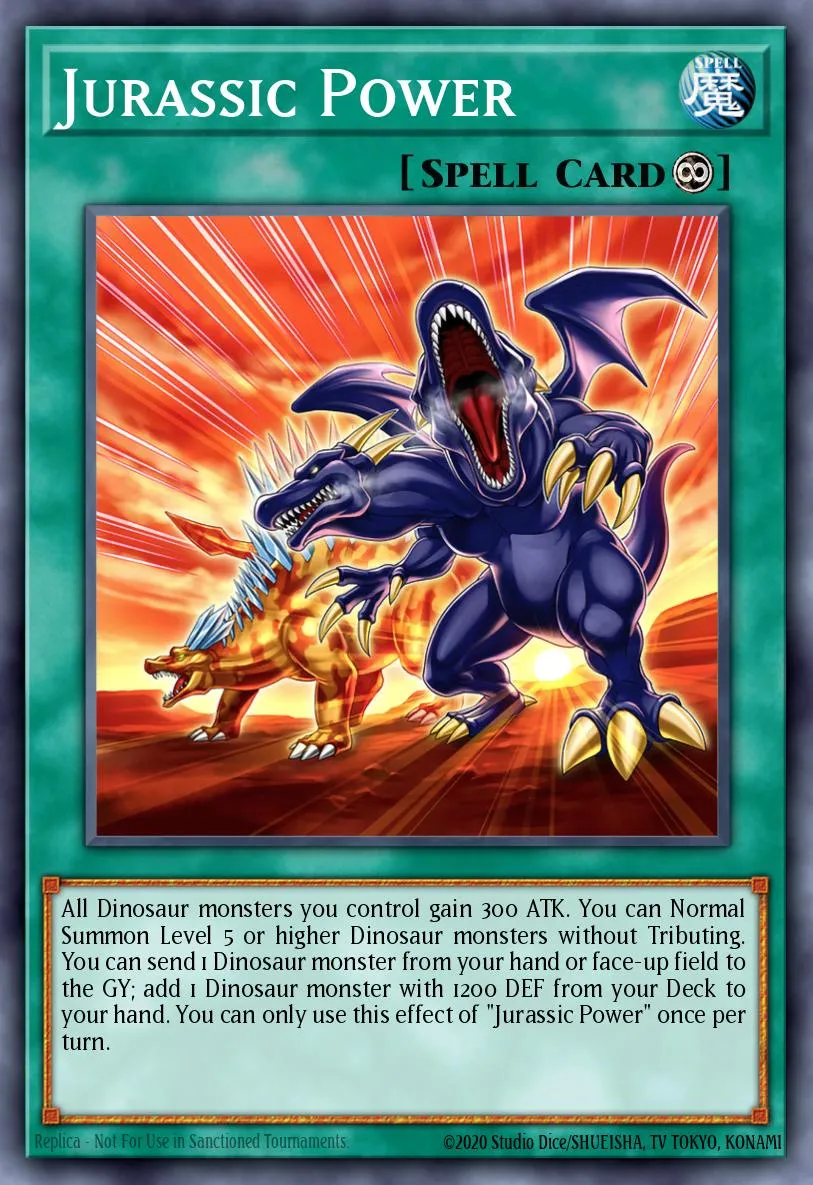 Jurassic Power · Duelist Nexus 99531088/99