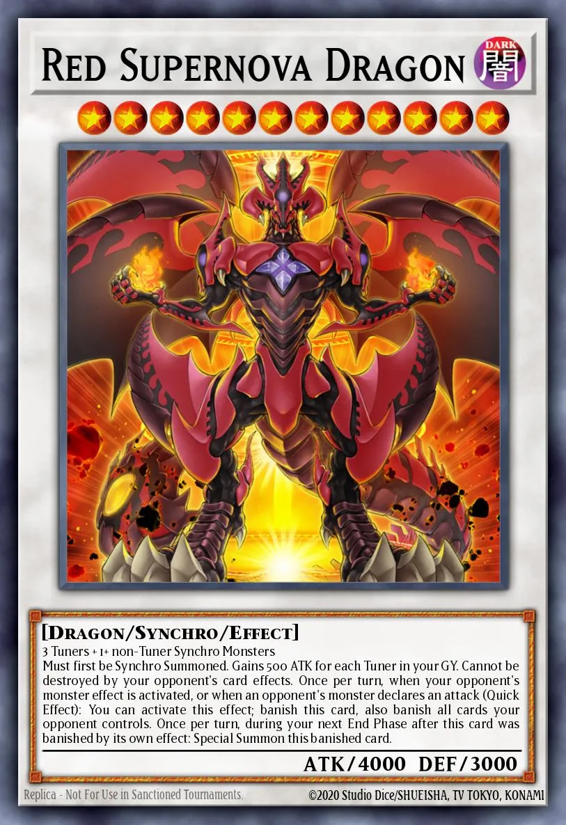Red Supernova Dragon · Ghosts From the Past 99585850/132