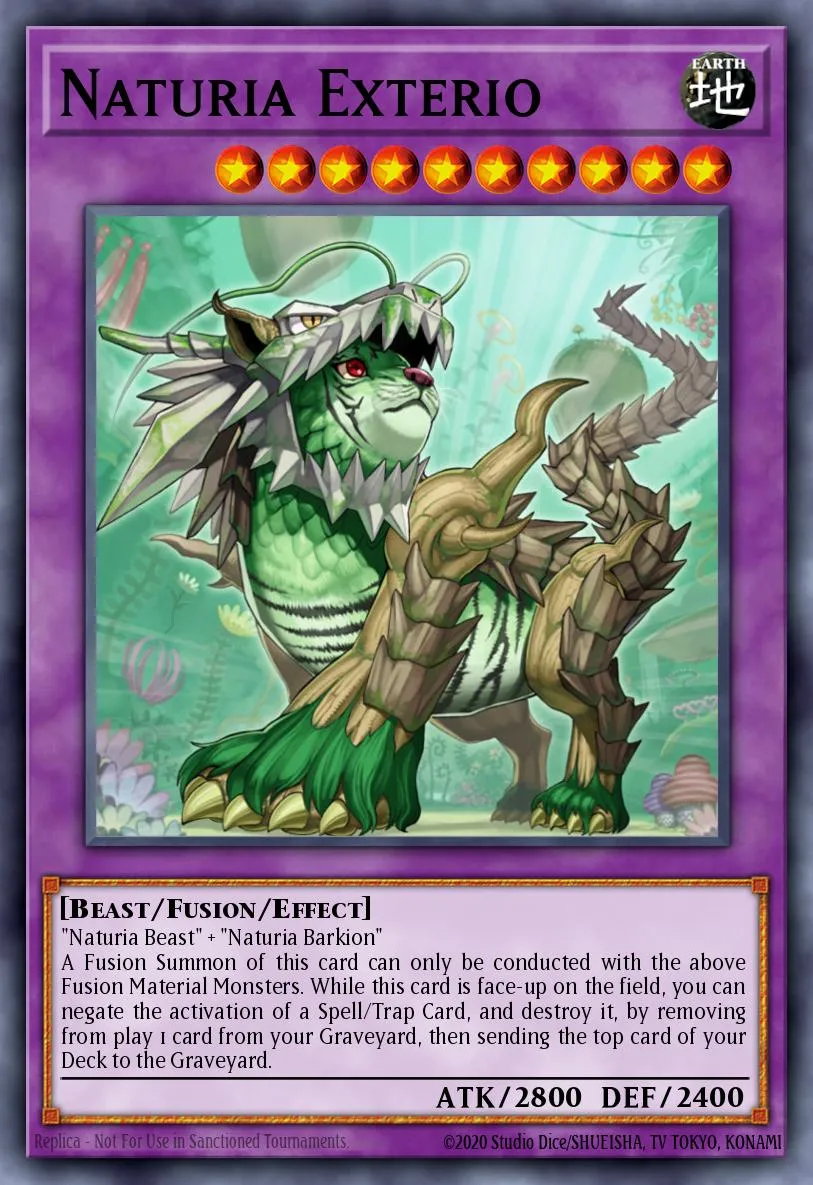 Naturia Exterio · Duel Terminal 4 99916754/100