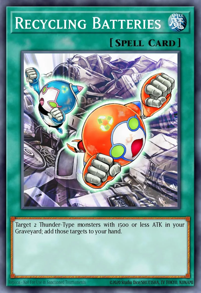 Recycling Batteries · The Duelist Genesis: Special Edition 99995595/2